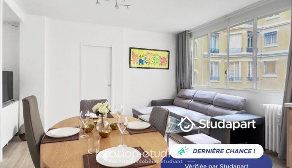 Logement tudiant T2 à Paris 16me arrondissement (75016)