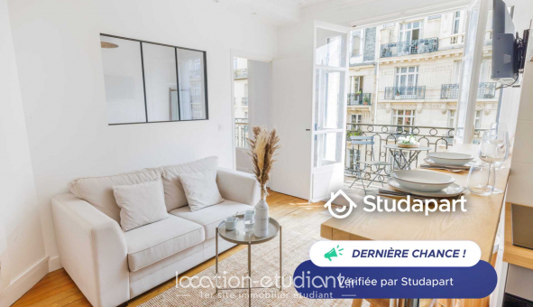 Logement tudiant T2 à Paris 17me arrondissement (75017)