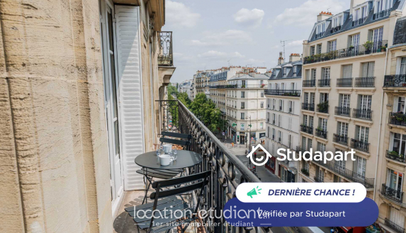 Logement tudiant T2 à Paris 17me arrondissement (75017)