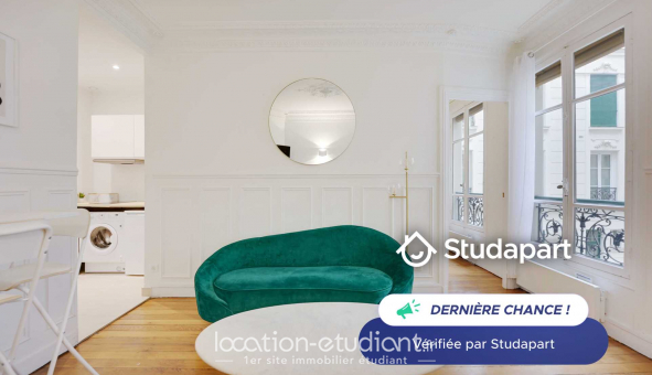 Logement tudiant T2 à Paris 17me arrondissement (75017)