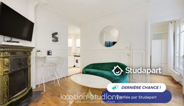 Logement tudiant T2 à Paris 17me arrondissement (75017)