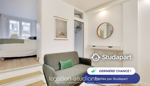 Logement tudiant T2 à Paris 17me arrondissement (75017)