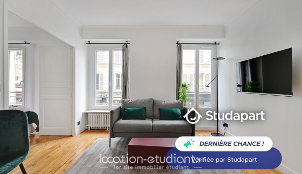 Logement tudiant T2 à Paris 17me arrondissement (75017)