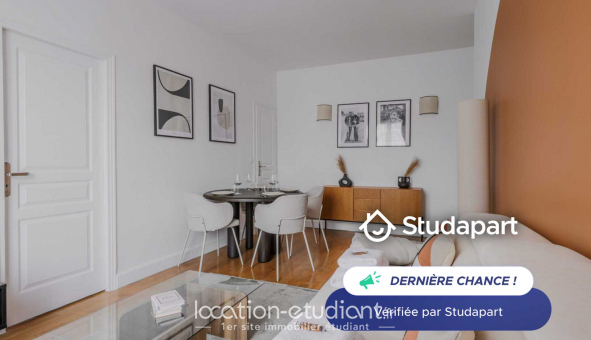 Logement tudiant T2 à Paris 17me arrondissement (75017)