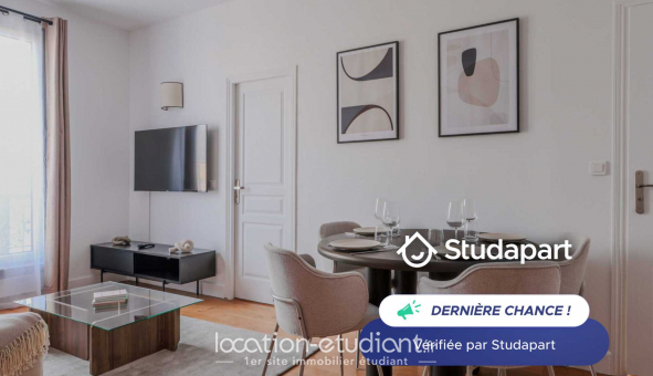 Logement tudiant T2 à Paris 17me arrondissement (75017)