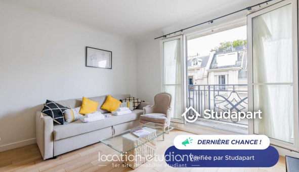 Logement tudiant T2 à Paris 17me arrondissement (75017)