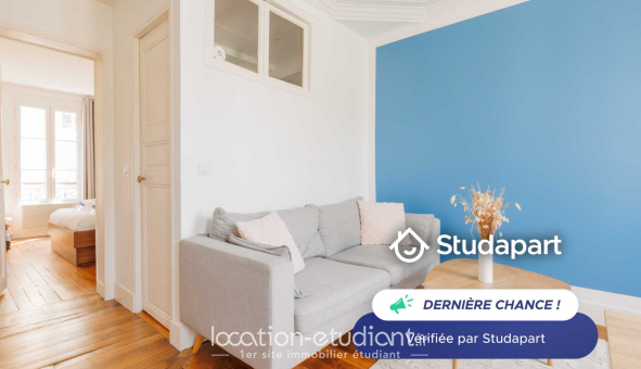 Logement tudiant T2 à Paris 17me arrondissement (75017)