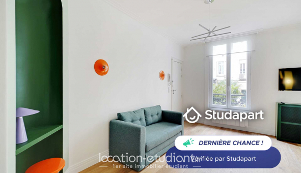 Logement tudiant T2 à Paris 17me arrondissement (75017)