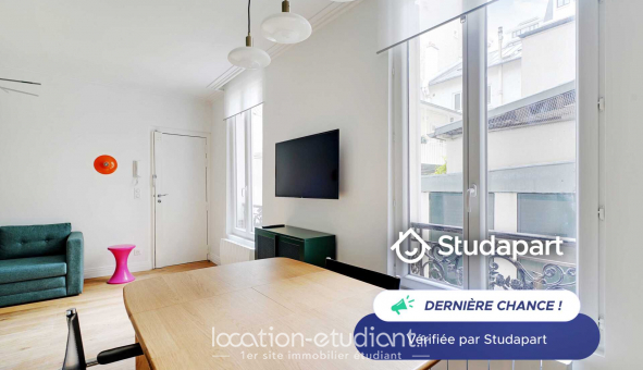 Logement tudiant T2 à Paris 17me arrondissement (75017)