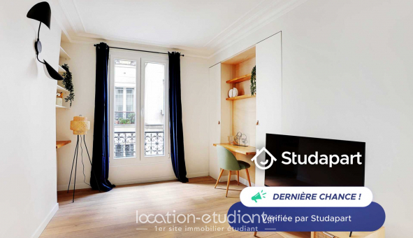 Logement tudiant T2 à Paris 17me arrondissement (75017)