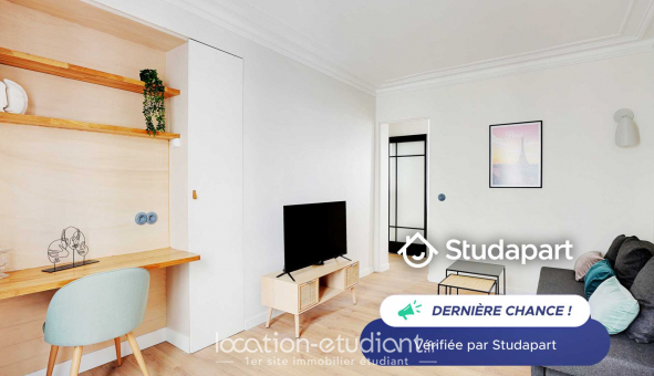 Logement tudiant T2 à Paris 17me arrondissement (75017)