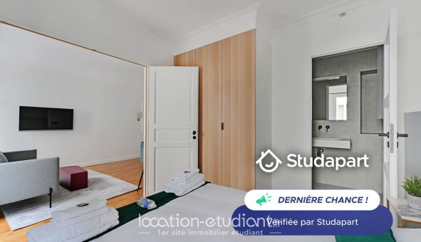 Logement tudiant T2 à Paris 17me arrondissement (75017)