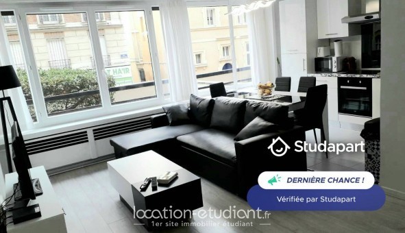 Logement tudiant Location T2 Meublé Paris 17me arrondissement (75017)