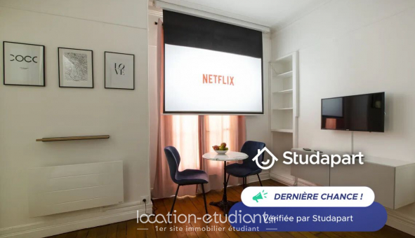 Logement tudiant T2 à Paris 17me arrondissement (75017)