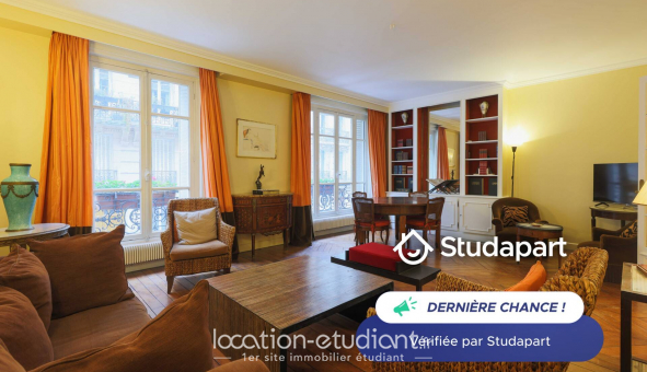 Logement tudiant T2 à Paris 17me arrondissement (75017)