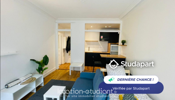 Logement tudiant T2 à Paris 18me arrondissement (75018)