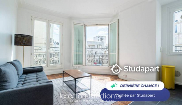 Logement tudiant T2 à Paris 18me arrondissement (75018)