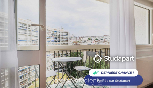 Logement tudiant T2 à Paris 18me arrondissement (75018)