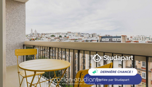 Logement tudiant T2 à Paris 18me arrondissement (75018)