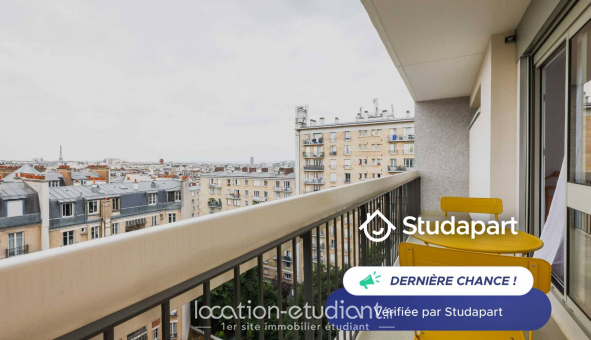 Logement tudiant T2 à Paris 18me arrondissement (75018)