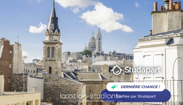 Logement tudiant T2 à Paris 18me arrondissement (75018)