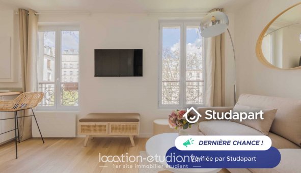 Logement tudiant T2 à Paris 18me arrondissement (75018)