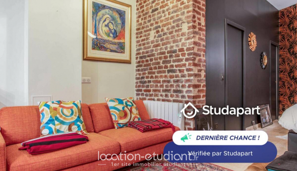 Logement tudiant T2 à Paris 18me arrondissement (75018)