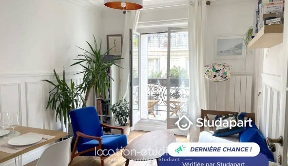 Logement tudiant Location T2 Meublé Paris 18me arrondissement (75018)