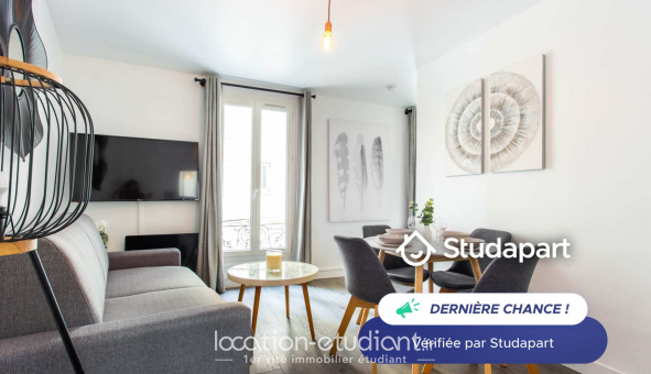 Logement tudiant T2 à Paris 18me arrondissement (75018)