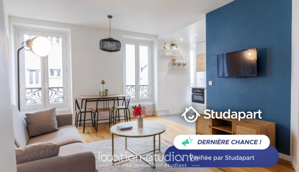 Logement tudiant T2 à Paris 19me arrondissement (75019)