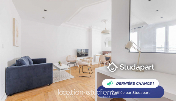 Logement tudiant T2 à Paris 19me arrondissement (75019)