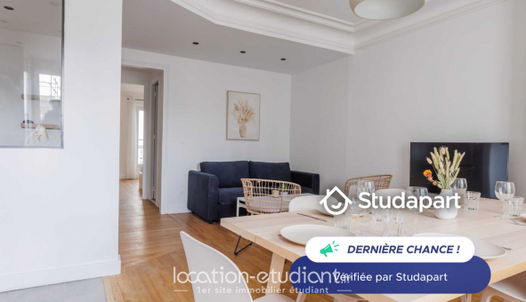 Logement tudiant T2 à Paris 19me arrondissement (75019)