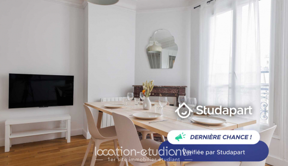 Logement tudiant T2 à Paris 19me arrondissement (75019)