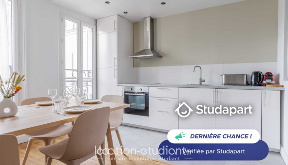 Logement tudiant T2 à Paris 19me arrondissement (75019)