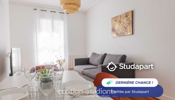 Logement tudiant T2 à Paris 19me arrondissement (75019)