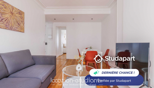 Logement tudiant T2 à Paris 19me arrondissement (75019)