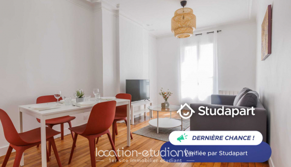 Logement tudiant T2 à Paris 19me arrondissement (75019)