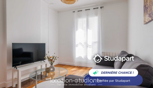 Logement tudiant T2 à Paris 19me arrondissement (75019)