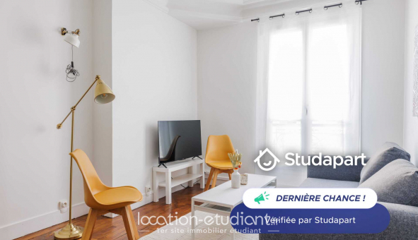 Logement tudiant T2 à Paris 19me arrondissement (75019)