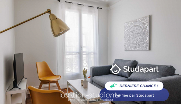 Logement tudiant T2 à Paris 19me arrondissement (75019)