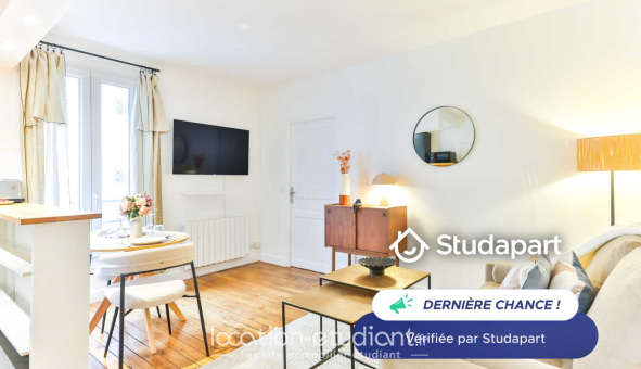 Logement tudiant T2 à Paris 19me arrondissement (75019)