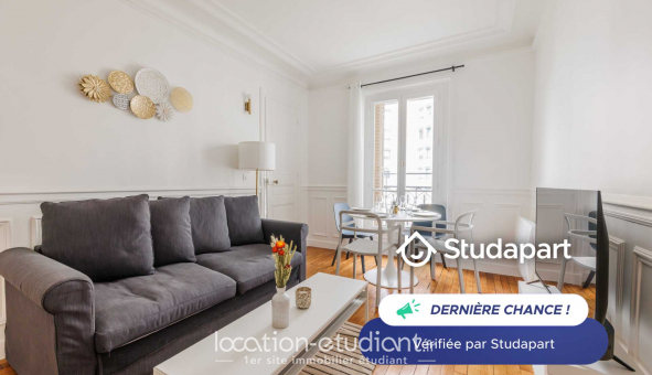 Logement tudiant T2 à Paris 19me arrondissement (75019)