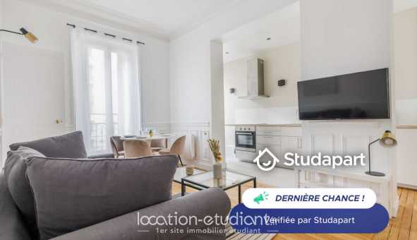 Logement tudiant T2 à Paris 19me arrondissement (75019)