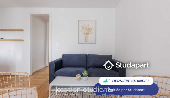 Logement tudiant T2 à Paris 19me arrondissement (75019)