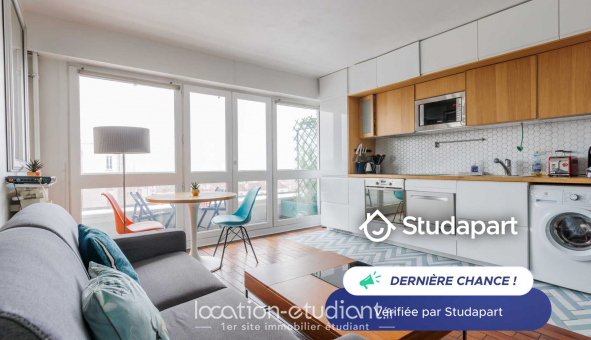 Logement tudiant T2 à Paris 19me arrondissement (75019)