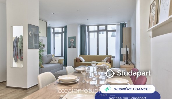 Logement tudiant T2 à Paris 19me arrondissement (75019)