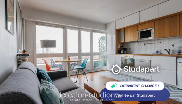 Logement tudiant T2 à Paris 19me arrondissement (75019)