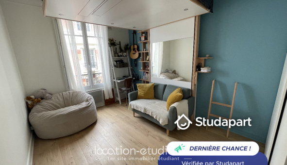 Logement tudiant T2 à Paris 19me arrondissement (75019)