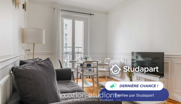 Logement tudiant T2 à Paris 19me arrondissement (75019)