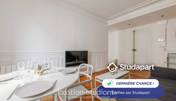 Logement tudiant T2 à Paris 19me arrondissement (75019)